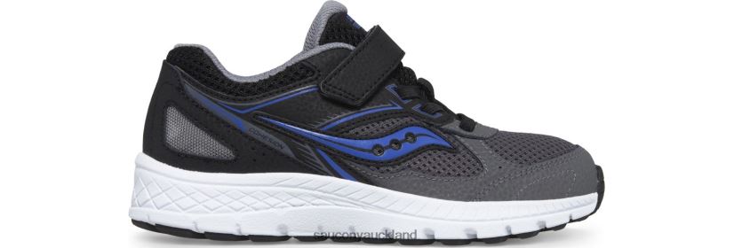 Cohesion 14 A/C Sneaker Saucony Kids RH86VR913Black/Grey/Blue