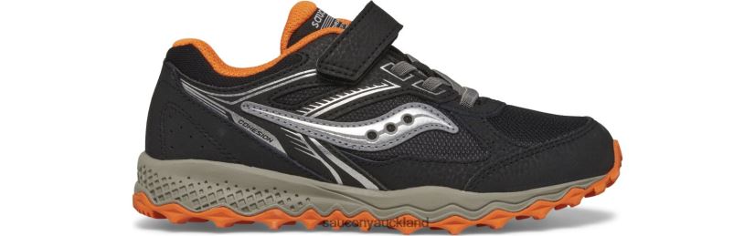 Black/Orange