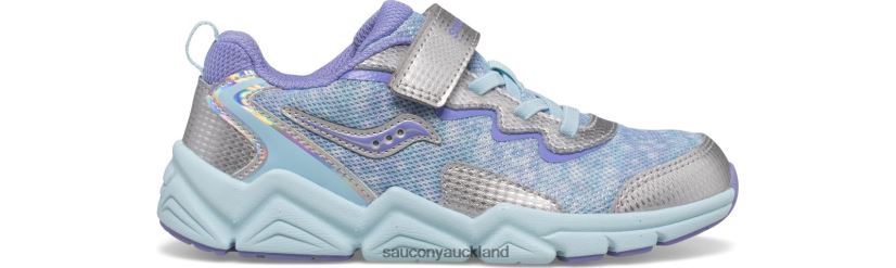 Silver/Purple