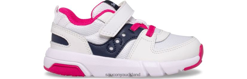 White/Navy/Pink