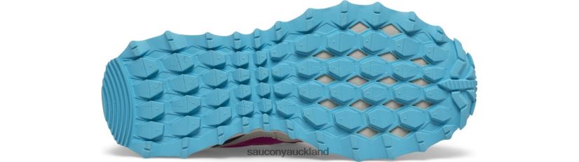 Peregrine 12 Shield A/C Sneaker Saucony Kids RH86VR881Navy/Pink/Turq