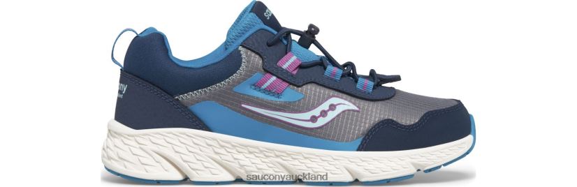 Navy/Grey/Turq