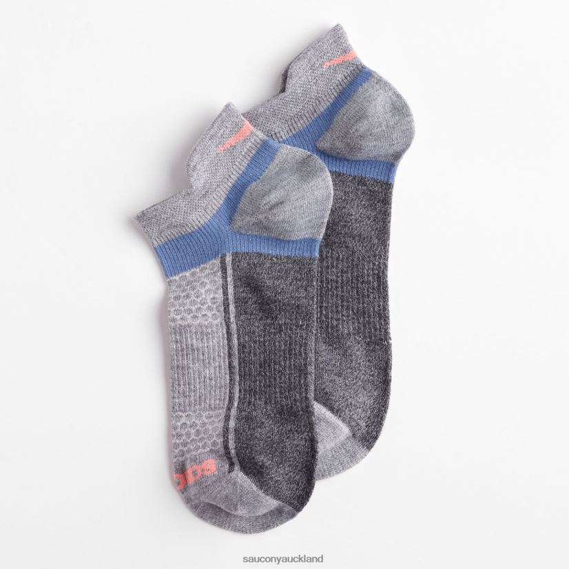 Inferno Liteweight 3-Pack Socks Saucony Men RH86VR489Pink Assorted