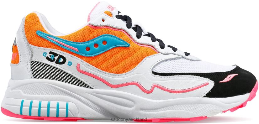 White/Orange