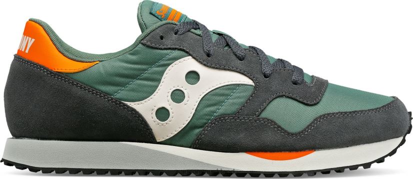 DXN Trainer Saucony Men RH86VR184Green/White/Orange