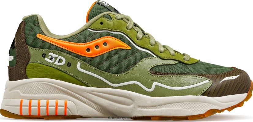 Maybe Tomorrow 3D Grid Hurricane Saucony X Men RH86VR242Tortoise