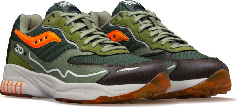 Maybe Tomorrow 3D Grid Hurricane Saucony X Men RH86VR242Tortoise