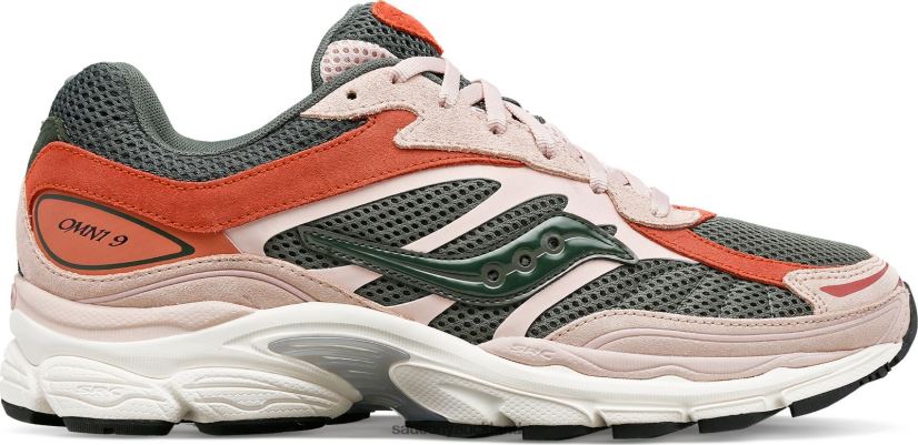 Dust Pink/Green