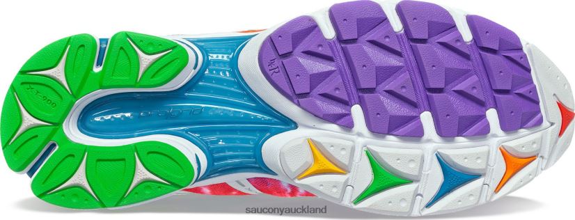 OG ProGrid Triumph 4 Tie-Dye Saucony Men RH86VR175White/Tie-Dye