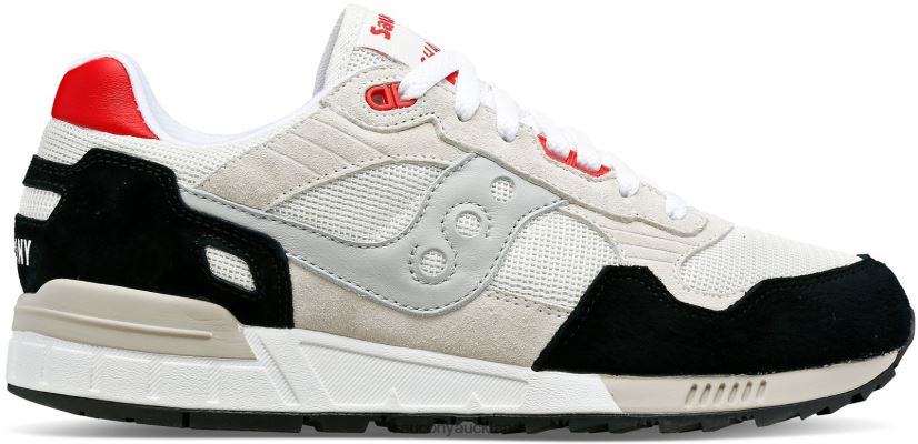 White/Black/Red