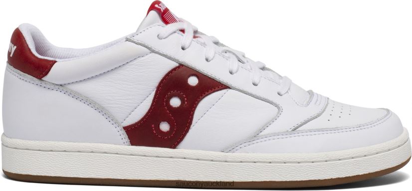 Jazz Court Saucony Men RH86VR172White/Red