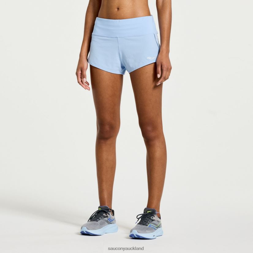 Outpace 2.5 Split Short Saucony Women RH86VR836Ether
