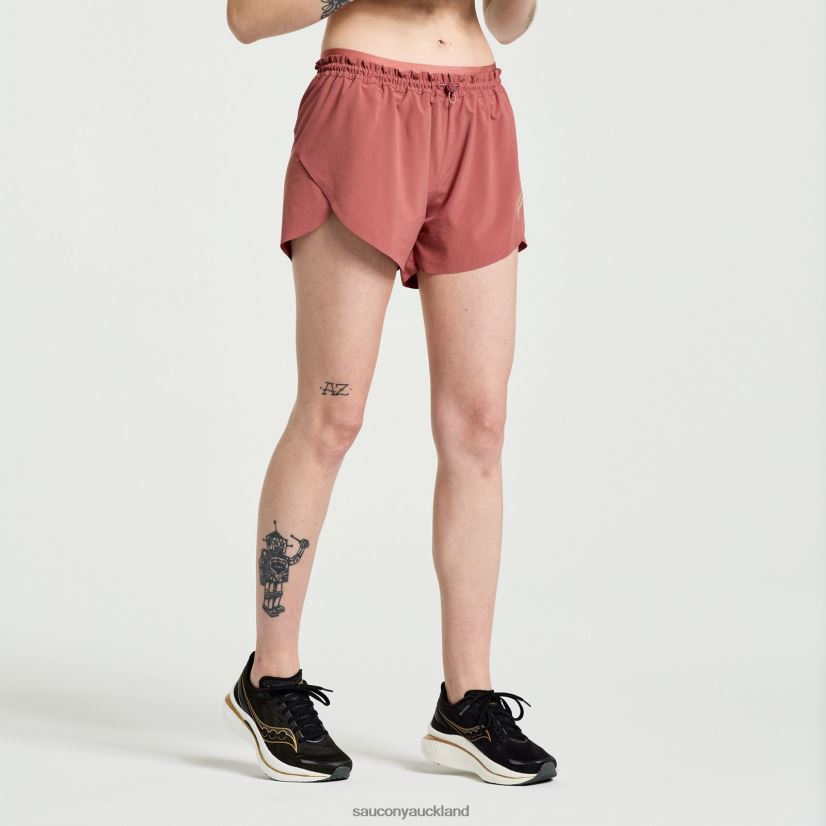 Pinnacle 2.5 Short Saucony Women RH86VR844Apple Butter