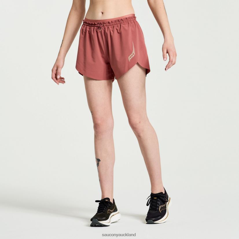 Pinnacle 2.5 Short Saucony Women RH86VR844Apple Butter