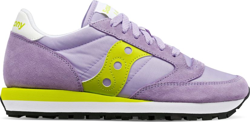 Jazz Original Saucony Women RH86VR699Violet/Lime